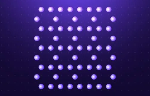 Purple dot grid pattern